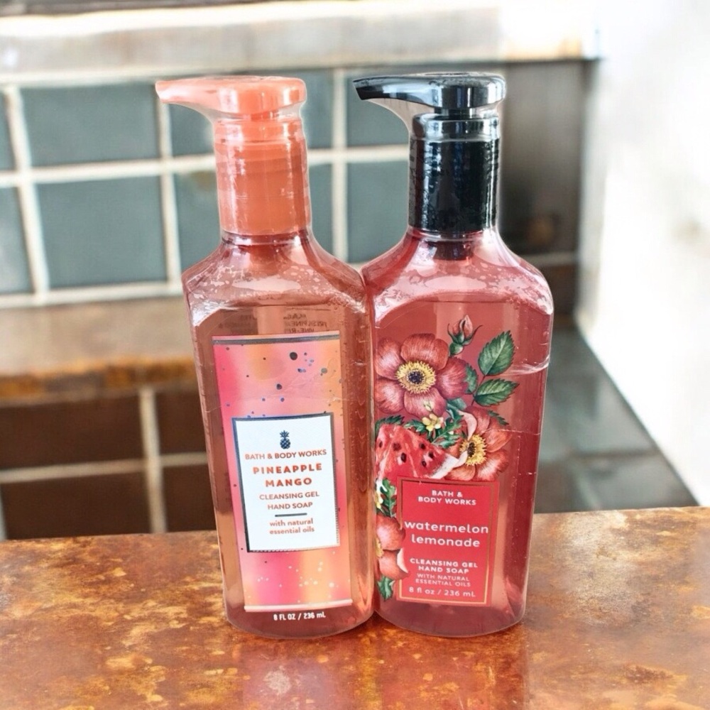 🆕Pineapple Mango and Watermelon Lemonade Gel Hand Soap
